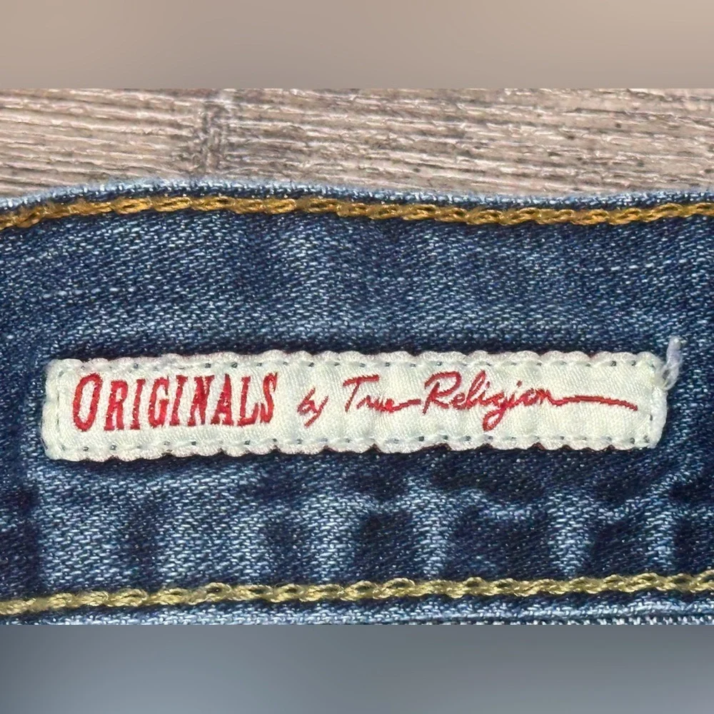 Y2K True Religion Jeans - Ricky - Made USA Straight Leg - Size 38 Vintage
